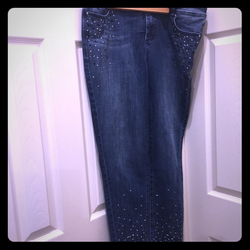 INC Jeans.  Embellished